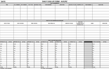 Load image into Gallery viewer, Cash up Form - Updated