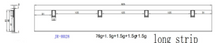Load image into Gallery viewer, Signage Strips (With Prong)