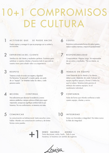 10 + 1 Culture Commitments