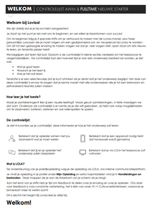 Full Time & Assistant Store Manager New Starter Checklist - Trainee